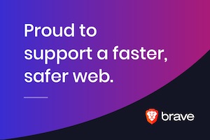 Proud to support Brave.